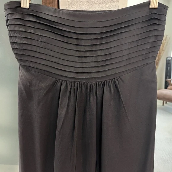 Banana Republic A-line Strapless Dress - Black Size 0 - Picture 5 of 8